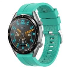 BStrap Silicone Cube remienok na Huawei Watch GT3 46mm, teal