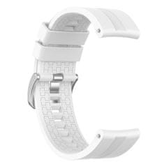 BStrap Silicone Cube remienok na Huawei Watch 3 / 3 Pro, white
