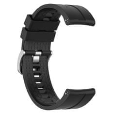 BStrap Silicone Cube remienok na Samsung Galaxy Watch 3 45mm, black