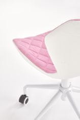 Halmar Detská stolička na kolieskach Matrix 3 - ružová
