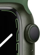 Apple Watch Series 7, 41 mm Green Aluminium Case Clover Sport Band MKN03HC/A