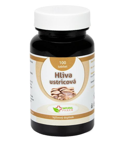 Natural Pharm Hliva ustricová tablety 100 ks