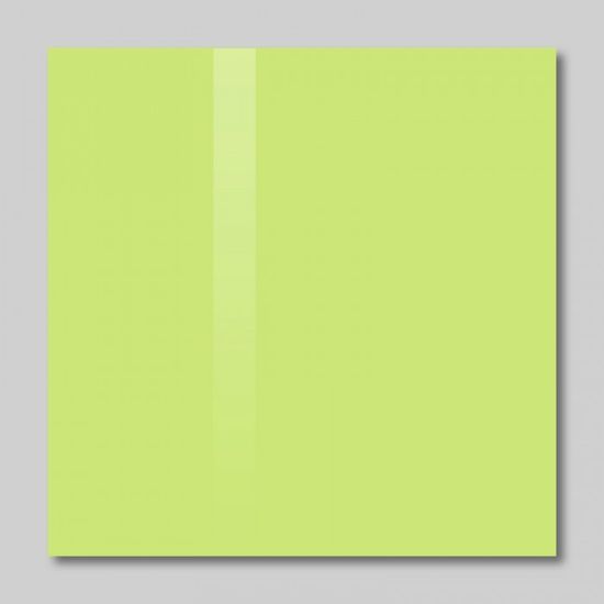 SOLLAU Sklenená magnetická tabuľa zelená pistáciová 40 x 60 cm