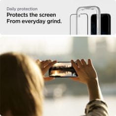 Spigen Alm Full Cover ochranné sklo na iPhone 13 / 13 Pro