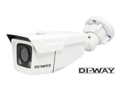 DI-WAY DI-WAY 2Mpx IP vonkajšie IR Bullet kamera 1080P, 5mm ColorNightvision POE