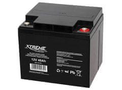Xtreme Batéria olovená 12V/40Ah Xtreme 82-227 gélový akumulátor
