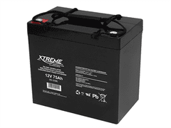 Xtreme Batéria olovená 12V/75Ah Xtreme 82-229 gélový akumulátor
