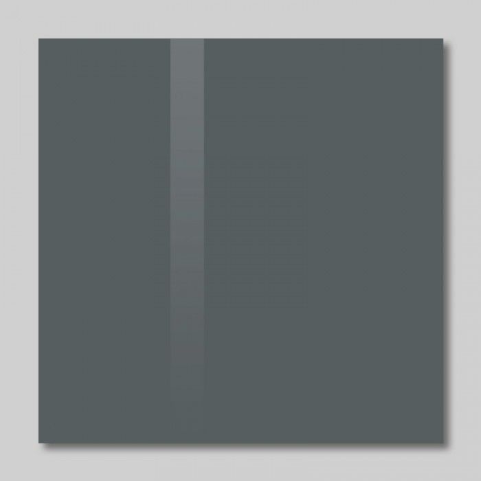 SOLLAU Sklenená magnetická tabuľa šedá antracitová 60 x 90 cm