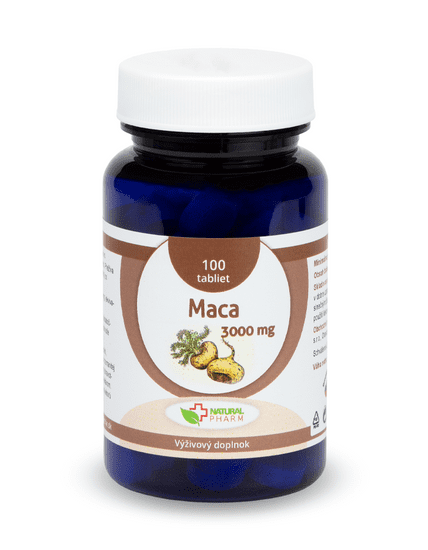 Natural Pharm Maca 25:1 tablety 100 ks