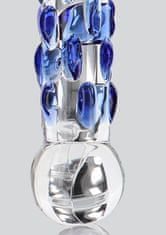 Toyjoy Sklenené dildo ToyJoy Glass Worxx Diamond Dazzler (18 cm)