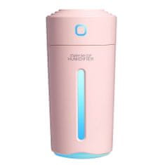 Difuzer Humidifier 280ml - ružový