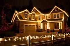 CoolCeny Vianočné vonkajšie LED reťaze - Efektná svetelná reťaz - 50 metrov - Modrá