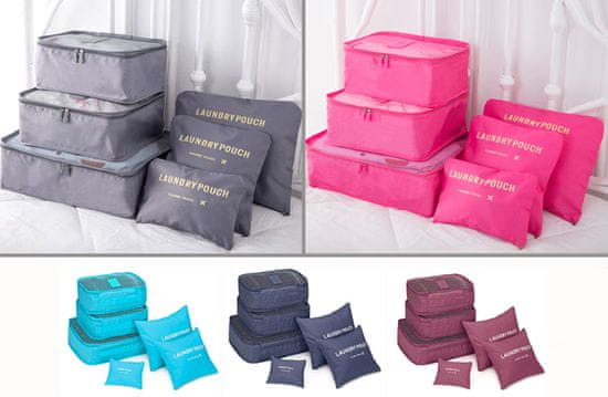 CoolCeny Praktické cestovné tašky - Ružová