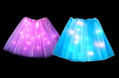 CoolCeny LED svietiaca sukňa PRINCESS - Modrá