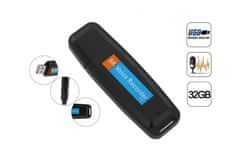 CoolCeny USB Diktafón hlasový záznamník - Biela