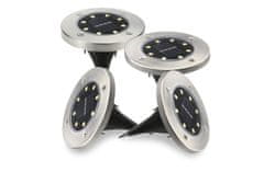 CoolCeny Súprava kruhových solárnych svetiel Disk Lights