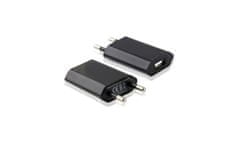 CoolCeny Univerzálny USB Adaptér - nabíjačka 5V / 1A - Čierna