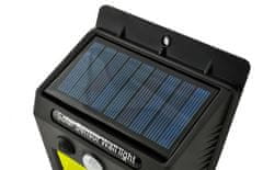 ISO 8814 Nástenné solárne svietidlo s pohybovým senzorom - 48 LED COB