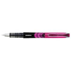 Zebra Atramentové pero, ružová, 0,6 mm, 19678