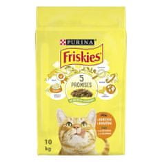 Friskies Cat s kuraťom a zeleninou 10 kg