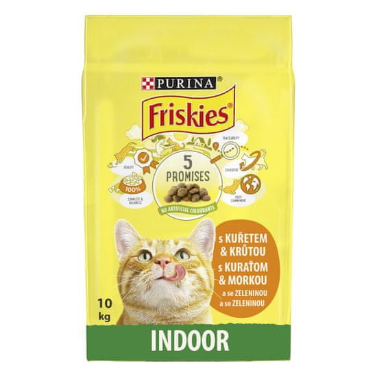 Friskies Cat INDOOR kura 10 kg