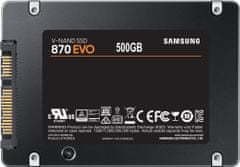 SAMSUNG 870 EVO, 2,5" - 500GB (MZ-77E500B/EU)