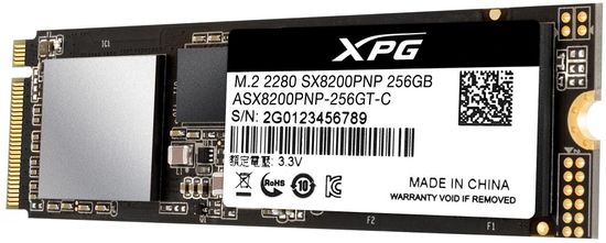 A-Data XPG SX8200 pre, M.2 - 256GB (ASX8200PNP-256GT-C)