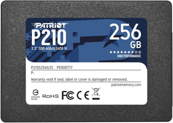 Patriot P210, 2,5" - 256GB (P210S256G25)