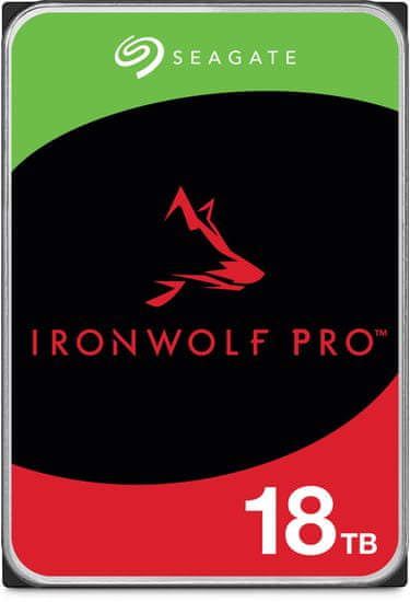 Seagate IronWolf PRO, 3,5" - 18TB (ST18000NE000)