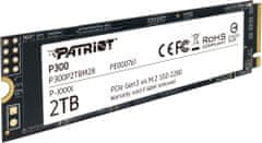 Patriot HDD SSD P300 - 2TB (P300P2TBM28)