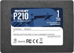 Patriot P210, 2,5" - 1TB (P210S1TB25)