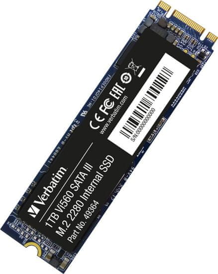 VERBATIM Vi560 S3 SSD, M.2 - 1TB (49364)