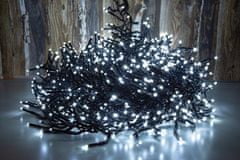 Strend Pro Reťaz MagicHome Vianoce, 1120 LED studená biela, jednoduché svietenie, 230V, 50 Hz, IP44, exteriér, osvetlenie, L-10 m