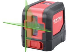 Extol Premium 8823306 laser zelený líniový, krížový samonivelačné