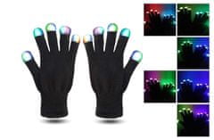CoolCeny Párty Gloves - Rukavice s LED špičkami