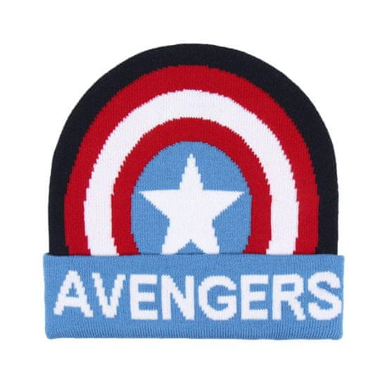Grooters Captain America Zimná detská čiapka Avengers - Štít