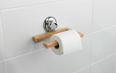 Compactor Bambusový držiak na toaletný papier / uteráky Bestlock SPA Bamboo - bez vŕtania