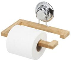 Compactor Bambusový držiak na toaletný papier / uteráky Bestlock SPA Bamboo - bez vŕtania