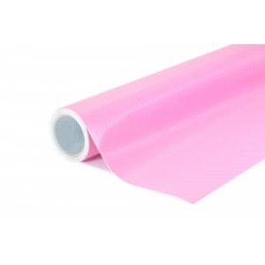 CWFoo 3D Karbonová ružová wrap auto fólia na karosériu