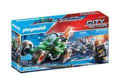 Playmobil  City Action 70577 Policajná motokára: Prenasledovanie zlodeja trezoru