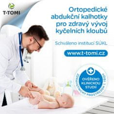 T-tomi ortopedické abdukčné nohavičky - patentky, whales 3-6 kg
