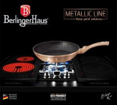 Berlingerhaus Sada riadu s mramorovým povrchom 11 ks Rosegold Metallic Line