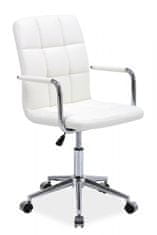 Signal Kancelárska stolička Q-022 - biela