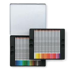Staedtler Akvarelové pastelky "Karat", sada, kovová krabička, 36 farieb 125 M36