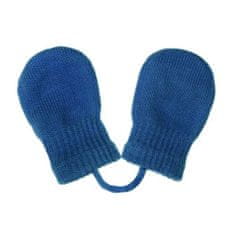 NEW BABY Detské zimné rukavičky modré - 56 (0-3m)