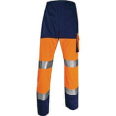Delta Plus PHPA2 pracovné oblečenie - Fluo oranžová-Nám. modrá, L