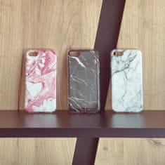 WOZINSKY Wozinsky Marble silikónové puzdro pre Samsung Galaxy A41 - Biela KP10115