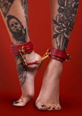 taboom TABOOM Bondage In Luxury Ankle Cuffs (Red)