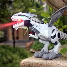 Netscroll Robotický dinosaurus, ktorý rozprašuje vodnú hmlu, pohybuje a vydáva hlasy, DinoStar