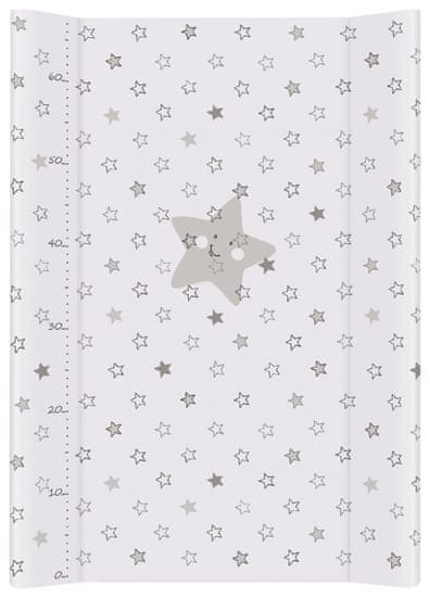 Ceba Baby Podložka prebaľovacia 2-hranná s pevnou doskou (50x70) Comfort Hviezdy